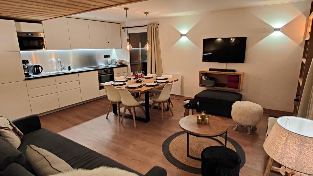 Le Chaberton, rénové en 2021, pied des pistes et spa Montgenèvre Exterior foto